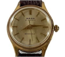 RADO 21 Jewels Women’s Manual Wind Running Watch 20mm Monorex Caliber 829 Swiss