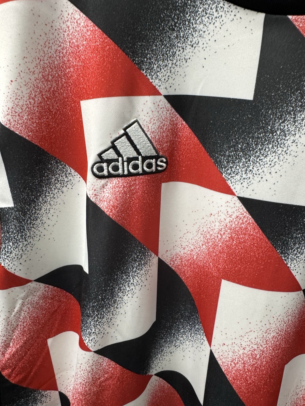 adidas Manchester United Pre Match Top Mens M - Man Utd / MUFC Training Warm Top image 2
