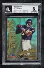 1999 Fleer Focus Wondrous Randy Moss #6W BGS 8 HOF 0q3