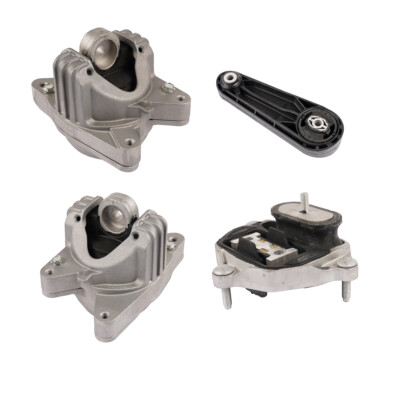 4Pcs Engine & Trans Mount Set For Porsche Macan 95B 3.0L 94637505740 94637505840