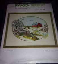 New Vintage 1976 Paragon Stitchery Kit Yesteryear 0318 Needlework