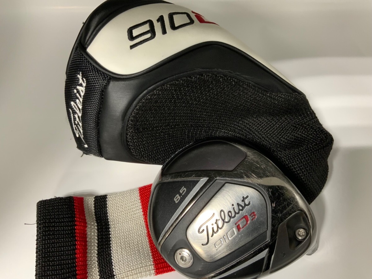 Titleist Golf Club 910 D3 8.5° Driver Head Only w/HC DDP From