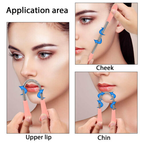 Hair Removal Spring Professional Women Threading Facial Hair Epilator For Up CHW - Picture 2 of 22