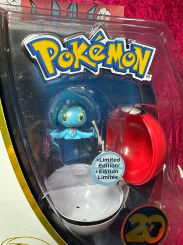 Figura Pokéball Pokémon 20 Aniversario Manaphy 490 Edición Limitada 2016 - Imagen 2 de 7