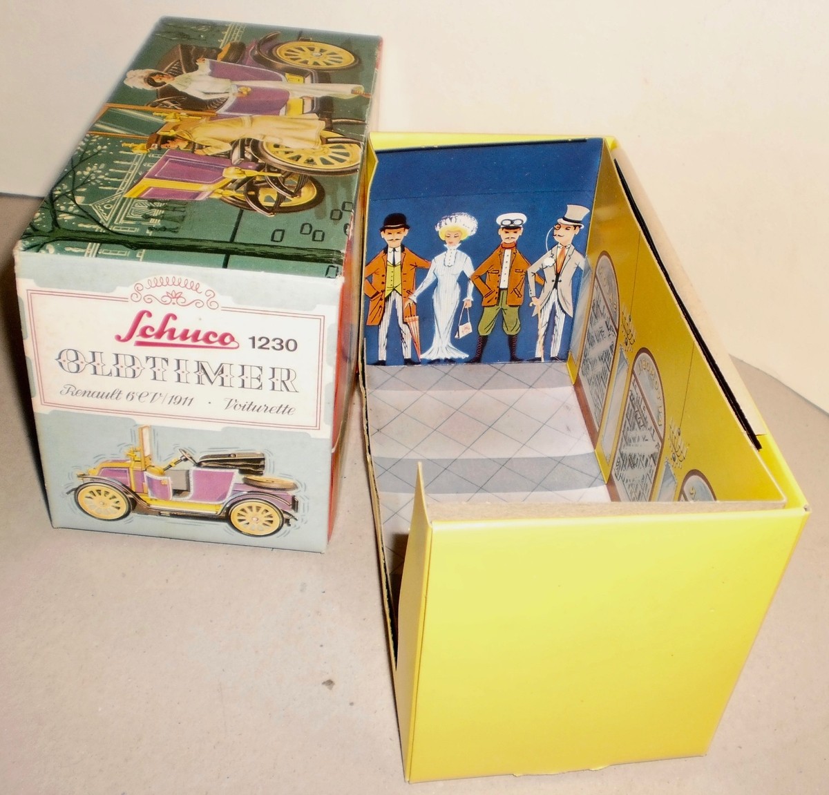 SCUCO OLDTIMER RENAULT 6 CV 1911 VOITURETTE Original BOX SCUCO OLDTIMER RENAULT 6 CV 1911 VOITURETTE Original BOX