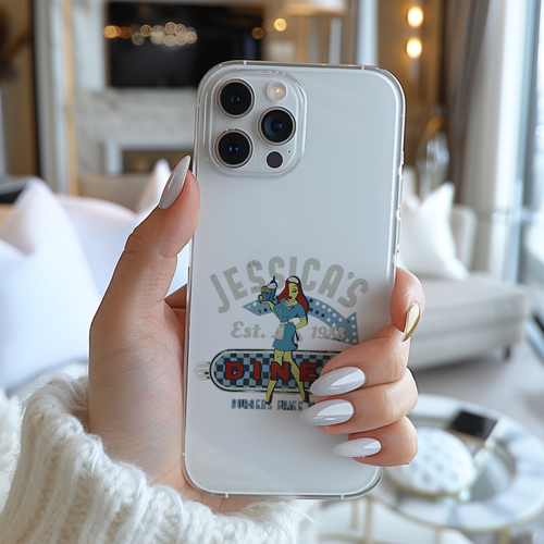 Vintage Jessicas Diner 1988 Disney Who Framed Roger Phone Case AC1004 - 第 1/1 張圖片