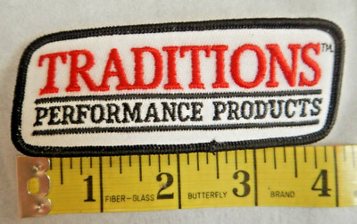 VINTAGE - TRADITIONS PERFORMANCE PRODUCTS - GUNS FIREARMS PATCHES - PATCH