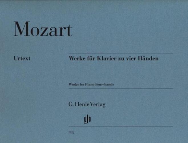 Thumbnail - Werke Für Klavier Zu Vier Händen | Wolfgang Amadeus Mozart |
