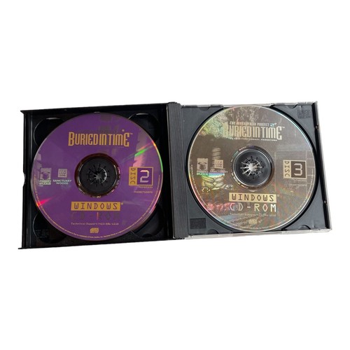 The Journeyman Project 2 Buried In Time 3 Disc PC Game Windows 95 PC ROM - Picture 13 of 18