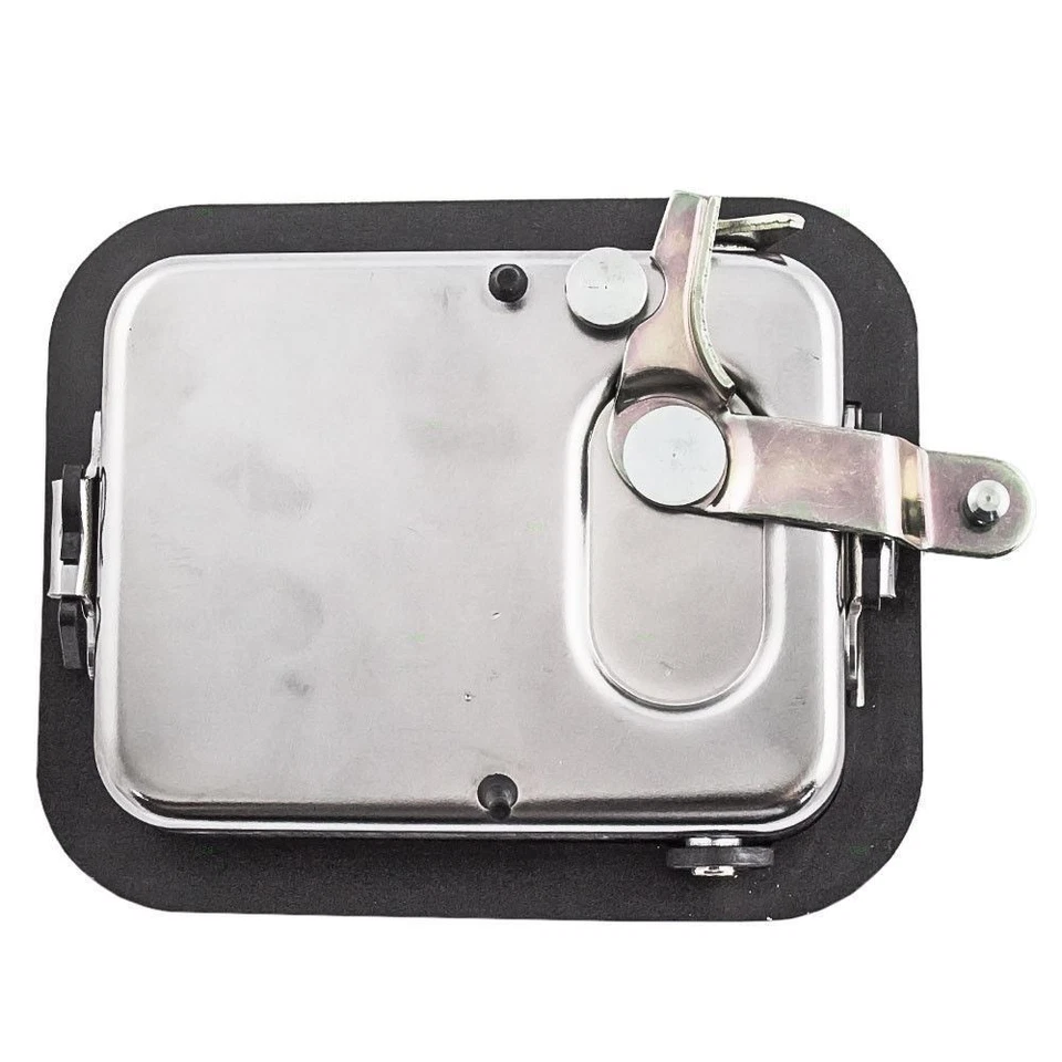 New Front Driver Side Chrome Door Handle For 1987-1995 Jeep Wrangler J5758173 - Imagem 2 de 3