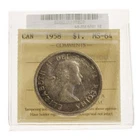 1 Dollar 1958 ICCS MS-64