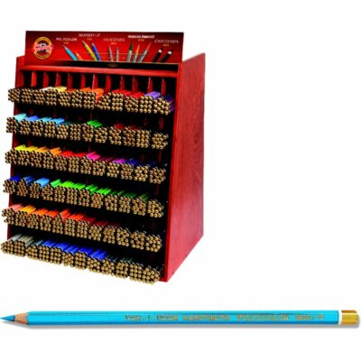 KOH-I-NOOR POLYCOLOR 3800-0, 150 Farben Farbauswahl Künstler Farbstifte