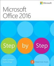 Microsoft Office 2016 Step by Step - Paperback By Lambert, Joan - VERY GOOD