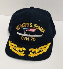 USS Harry Truman CVN 75 Navy Cap The Corp Made in USA VTG