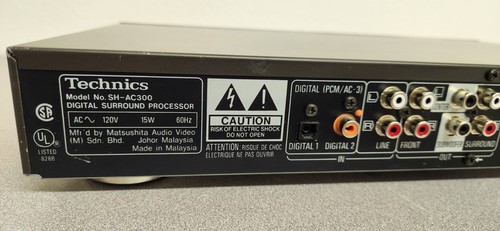 Technics SH-AC300 Digital Surround Processor Tested Works - Afbeelding 11 van 12