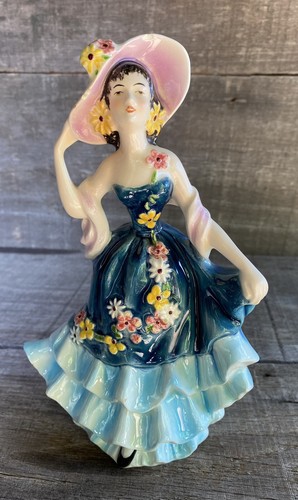 Vintage Goebel Victorian LADY OF FASHION Figur FF273 handbemalt W Germany 1960 - Bild 1 von 11