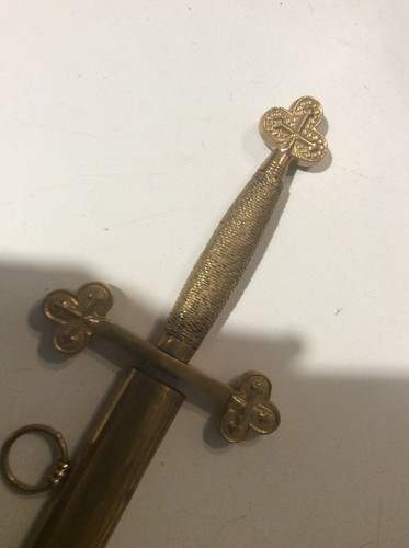 Franc maçonnerie objet de loge dit flamboyante symbolique masonic - Photo 2/2