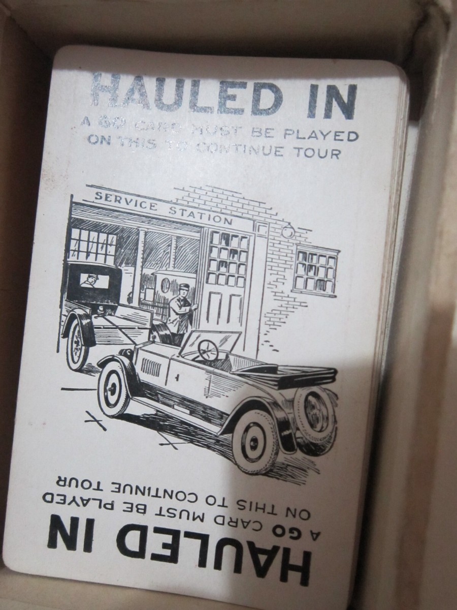 Incorporating drive rolls into a card game for road trips