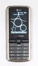 LG Glance VX7100 - Silvery Gold and Black ( Verizon ) Super Rare Cellular Phone