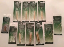 HUGE LOT Clover Bamboo Circular Interchangeable Knitting Needles & Accessories