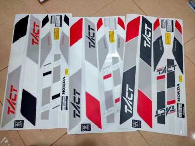 HONDA TACT AF09 MOPED SCOOTER CUSTOM sticker