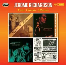 Jerome Richardson Four Classic Albums 2-CD NEW SEALED 2016 Remastered Jazz