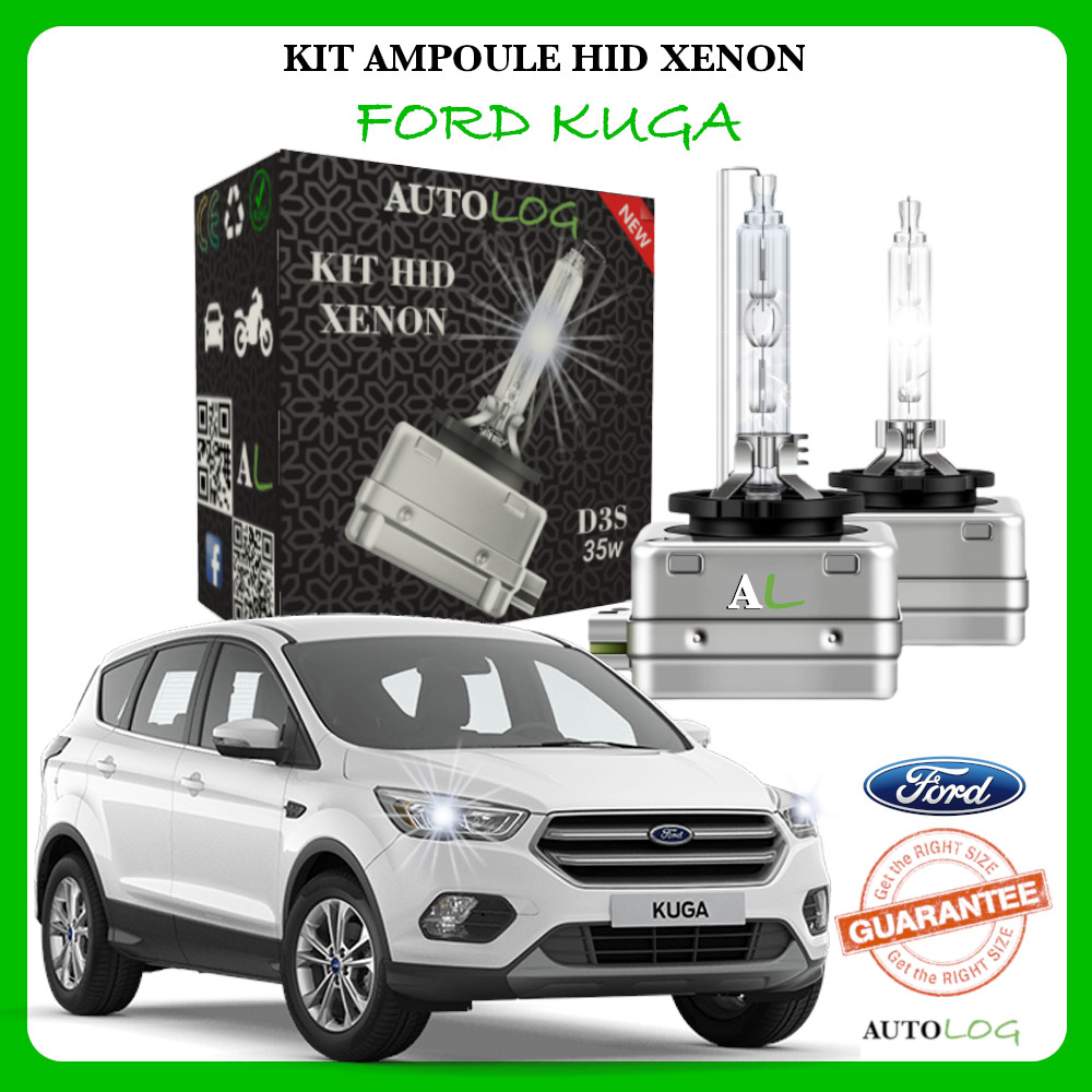Ampoule Xenon D2S Ford Kuga 35W kit eclairage feux blanc pur 6000K