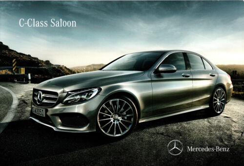 Mercedes-Benz C-Klasse Limousine UK Verkaufsbroschüre 2014 SE, Sport & AMG Line 20 Seiten - Bild 1 von 2