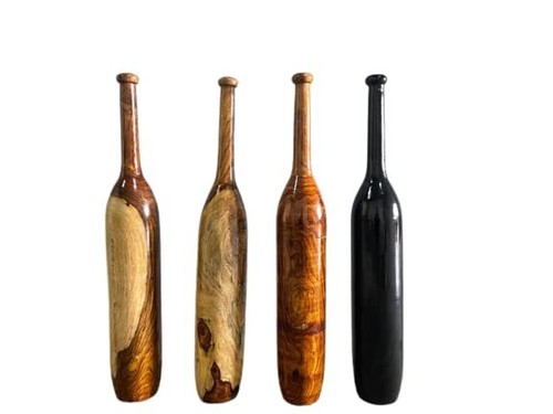Wooden Indian Clubs / Mugdar / Meel / Clubbell / Karla Kattai, (Natural 1 Pc) - Picture 9 of 18