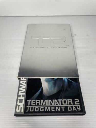 Terminator 2 Ultimate DVD Steelbook Cover. Region 1 Rare US Import. - Picture 2 of 13