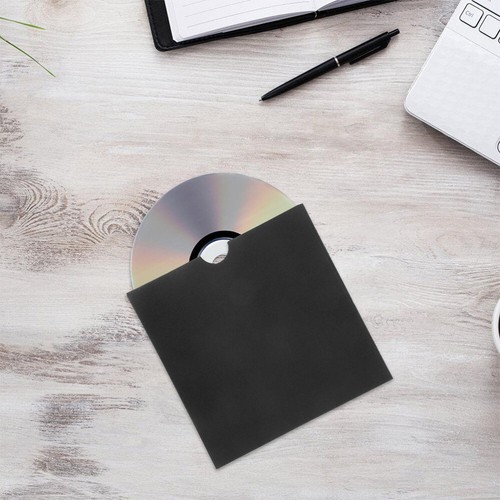 20pcs Cd Dvd Sleeves CD DVD Sleeves Brown Paper DVD Envelopes Cardboard - Afbeelding 7 van 12