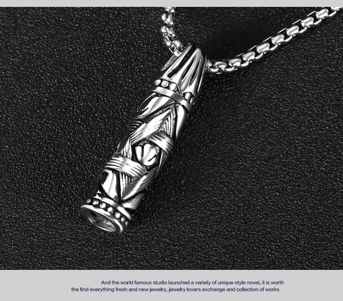 6 Point Star of David Hexagram Pendant Necklace Stainless Steel Gold & Silver - Picture 6 of 14