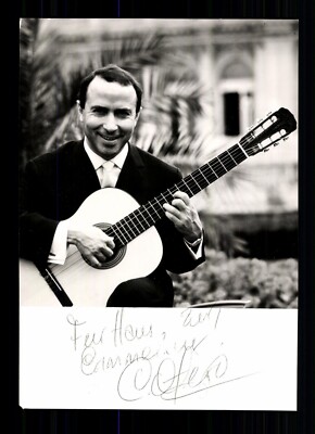 Carlos Otero Pressefoto 60er Jahre Original Signiert ## BC G 38317