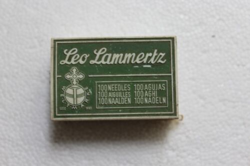 1 Leo Lammertz Double/Two Needle size 80/1.5 # 705Bi for Domestic Machines 
