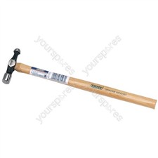 Marteau à Panne Sphérique Draper 110g - Acier Carbone Avec Manche En Hickory - Pour Travaux Légers