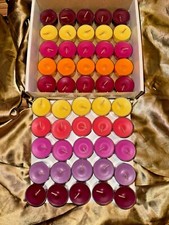 Neu! PartyLite Teelicht Duft Mischbox - 50 Teelichter! Für jede Jahreszeit! Rar!