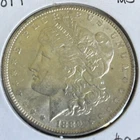 1889 P Morgan Dollar $1 US Mint Silver Coin 1889-P  MS Uncirculated