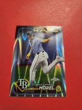 CHRISTOPHER  MOREL 2024 TOPPS CHROME UPDATE  #USC3 WAVE TAMPA BAY  3RD BASE