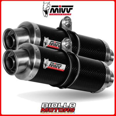 MIVV GP ENDSTÜCKE DUCATI MONSTER S4 1000 2003- CARBON ORIGINAL D.018.L2S M4, M40