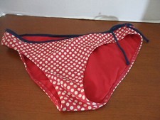 GAP Gap Body Salmon Pink Polka Dot BIKINI BOTTOMS SWIMWEAR Women's Large