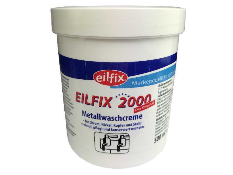 Eilfix 2000 500ml Chrom Messing Metall reinigen Reiniger Metallwaschcreme CNS