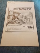 BILLY TWO HATS(1974)GREGORY PECK ORIGINAL PRESSBOOK