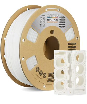 Super PLA+ Filament 1.75mm 1kg Spule 2.2lbs Maßgenauigkeit +/- 0.03 mm für 3D...