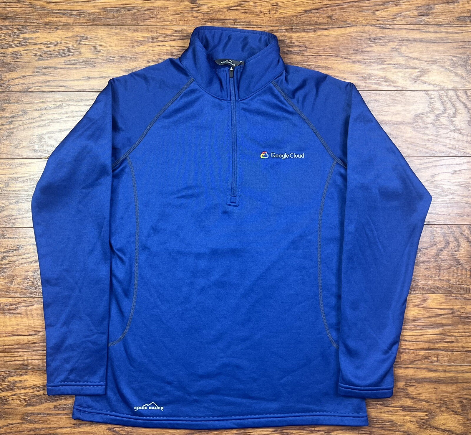 google cloud uniform 1/2 zip pullover womens larg… - image 1
