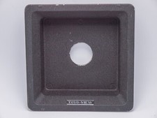 Toyo-View Camera Lens Board 6"x6" 159mm Square 40mm Recessed 34.6mm Hole Copal 0