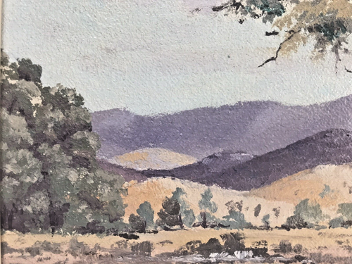 Original Australian landscape painting in acrylic on canvas, beautifully Framed - Picture 4 of 7