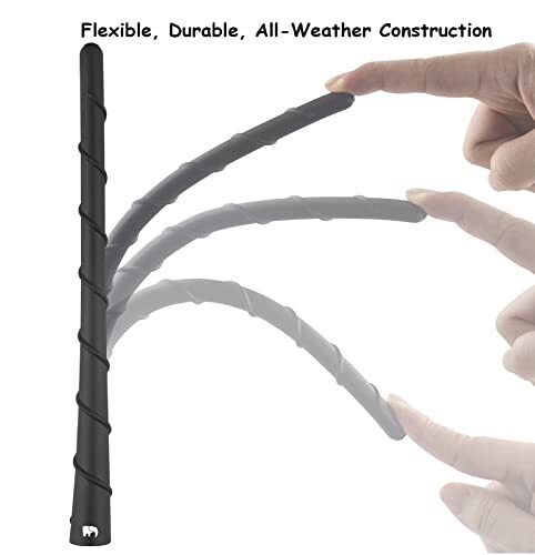 8" Zoll Spiral flexible Antenne, kompatibel mit GMC Sierra (2000-2024), GMC... - Bild 7 von 7
