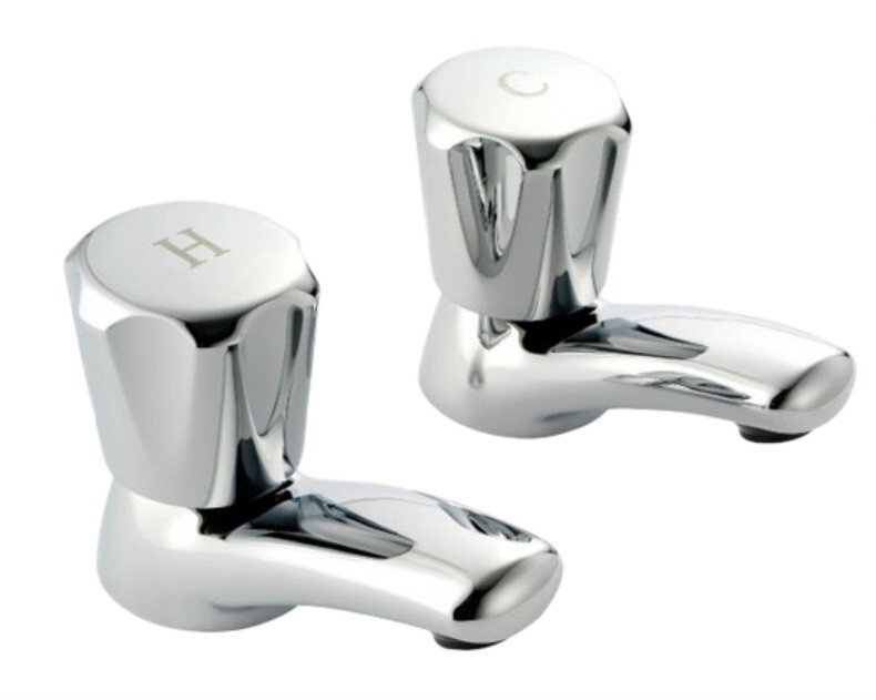 3 x pairs Pegler Performa Polo bath pillar taps. P501 / 434927
