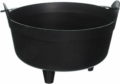 Witch Black Cauldron Wire Handle - 14'' Diameter-Halloween Party & Trick or Treat