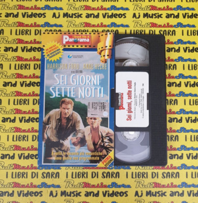 Film*VHS SECHS TAGE SIEBEN NÄCHTE Harison Ford Anne Heche Panorama (FP3)*